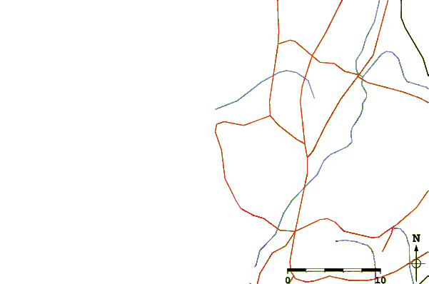 Carreteras y ríos cerca de Haakgat