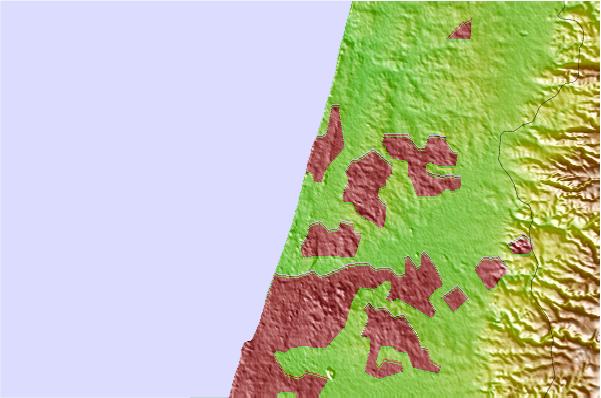 Surf spots cercanos a Haambatia (Herzliya)