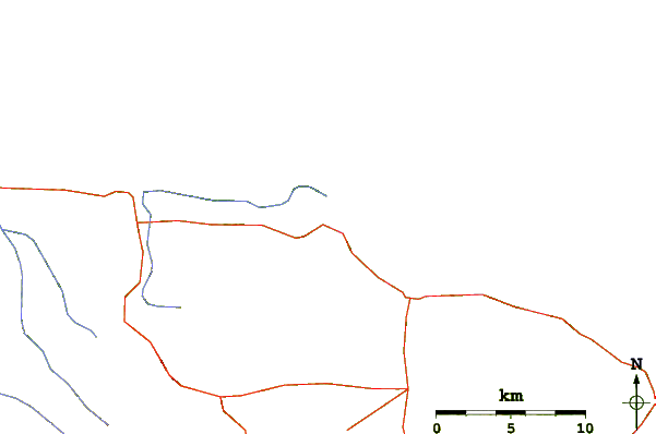 Carreteras y ríos cerca de Hicks Bay