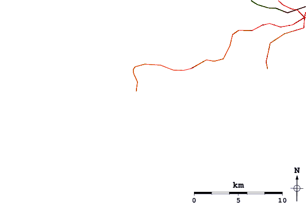 Carreteras y ríos cerca de Horton
