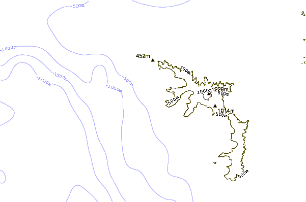 Costa alrededor de Keaau