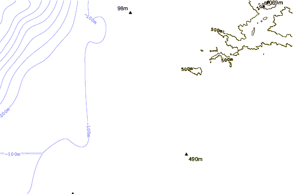 Costa alrededor de La Boca Con Con