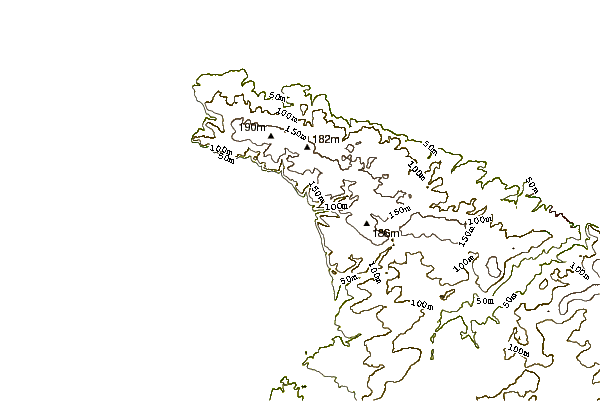 Costa alrededor de La Crecque