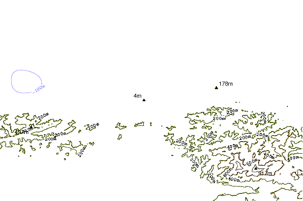 Costa alrededor de La Esmeralda