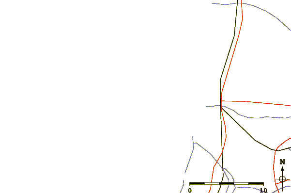 Carreteras y ríos cerca de Lacanau - Supersud