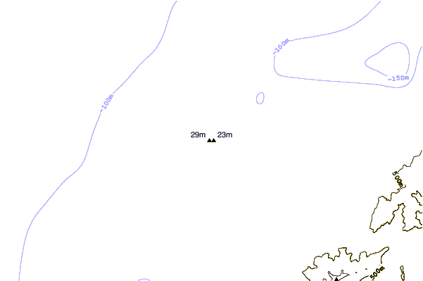Costa alrededor de Larsen Street