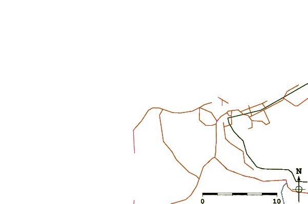 Carreteras y ríos cerca de Larsen Street