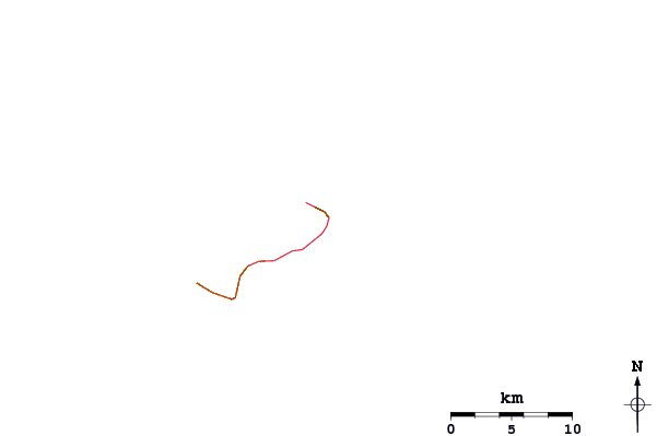 Carreteras y ríos cerca de Laulii Tuai Lefts