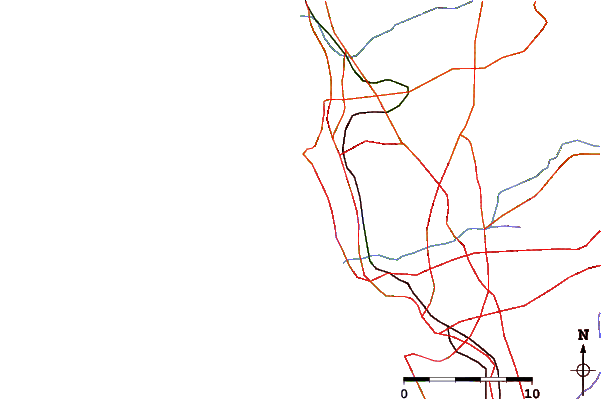 Carreteras y ríos cerca de Law Street