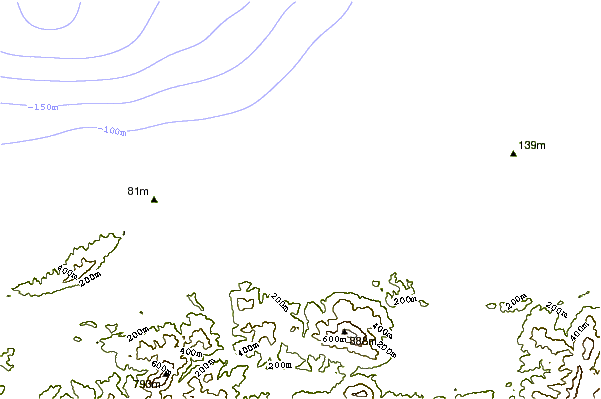 Costa alrededor de Le Port