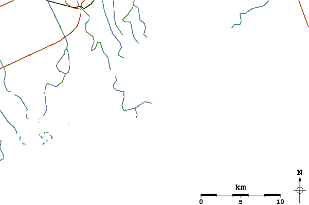 Carreteras y ríos cerca de Lignano Pineta (Stephanie's)