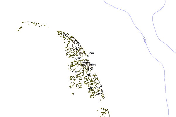 Costa alrededor de Longnook Beach