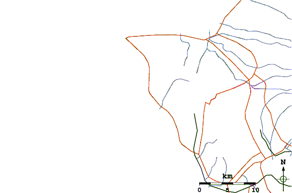 Carreteras y ríos cerca de Makaha (Outside)