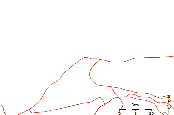 Carreteras y ríos cerca de Marina Grande