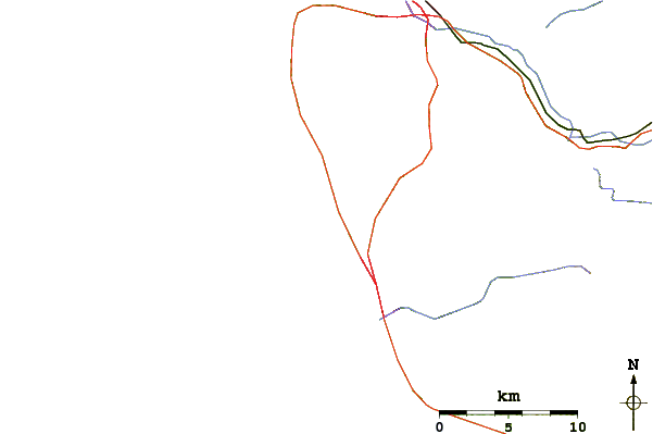 Carreteras y ríos cerca de Marisol North Point