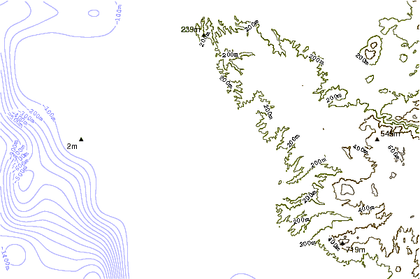 Costa alrededor de Marisol