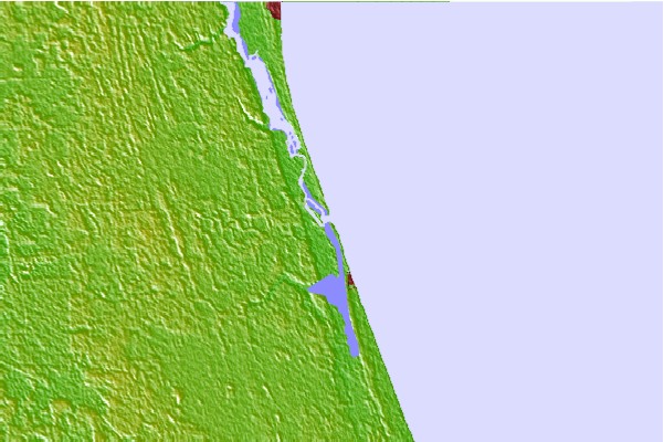 Surf spots cercanos a Matanzas Inlet