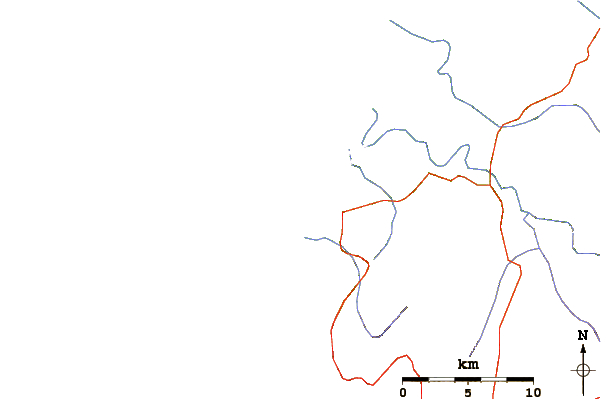 Carreteras y ríos cerca de Matanzas