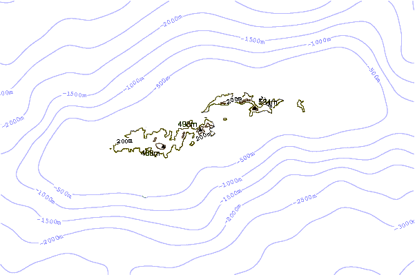 Costa alrededor de Matu'u