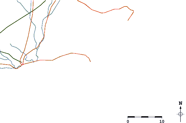Carreteras y ríos cerca de Mui Ne