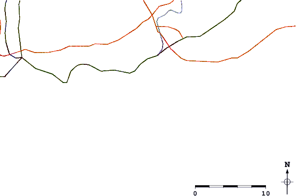 Carreteras y ríos cerca de Napatree Jetty