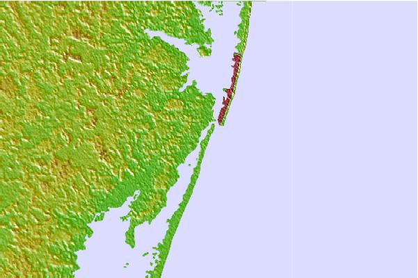 Surf spots cercanos a North Assateague (The Wedge)