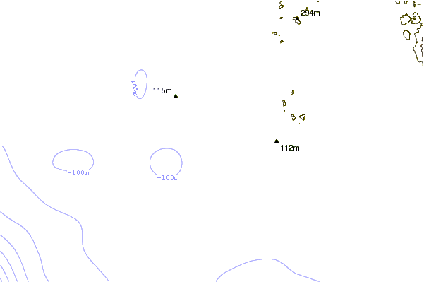 Costa alrededor de Ollas Altas