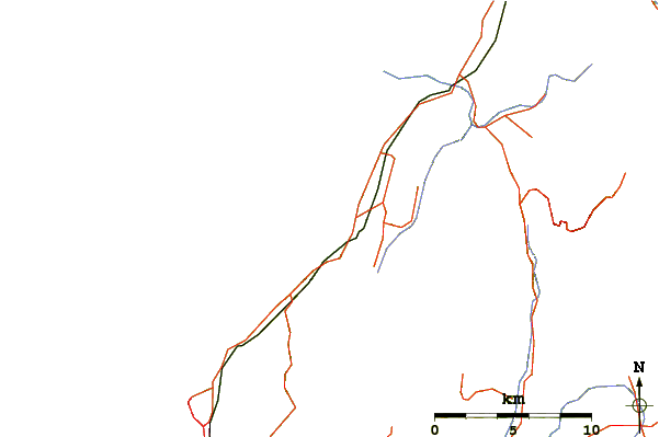 Carreteras y ríos cerca de Paekakariki