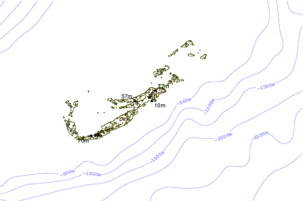 Costa alrededor de Pampas Road