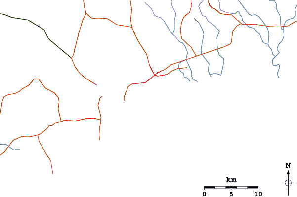 Carreteras y ríos cerca de Panama La Vieja