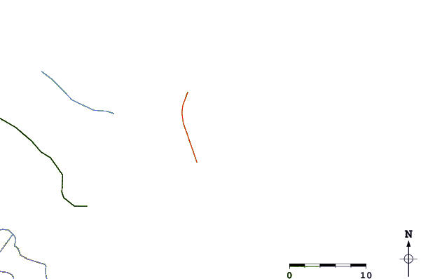 Carreteras y ríos cerca de Paunch Reef