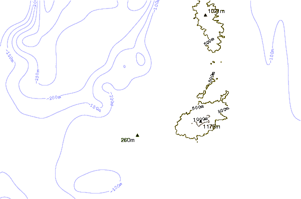Costa alrededor de Playa Elefante (Isla Cedros)