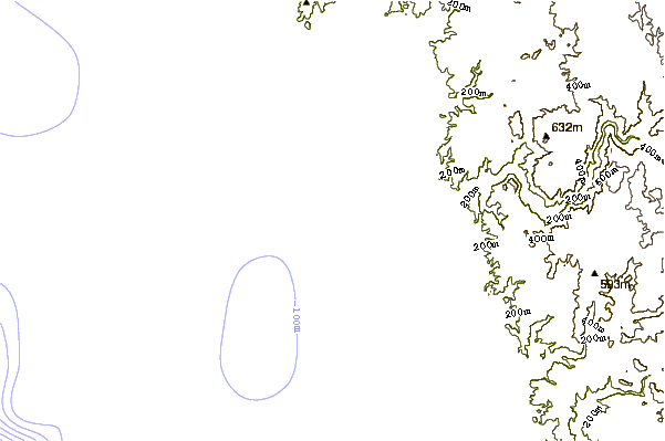 Costa alrededor de Playa San Ramon