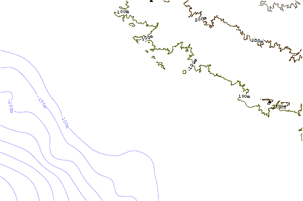Costa alrededor de Punta Marquez