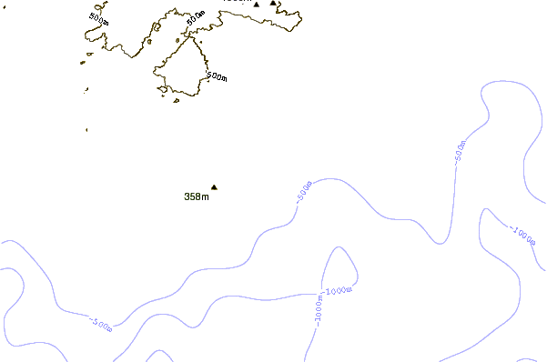 Costa alrededor de Punta Palmilla