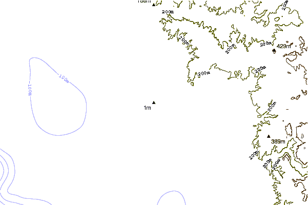 Costa alrededor de Punta San Jacinto (Shipwrecks)