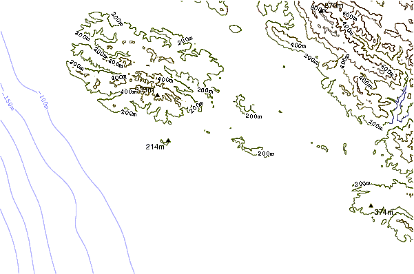 Costa alrededor de Saint Annes