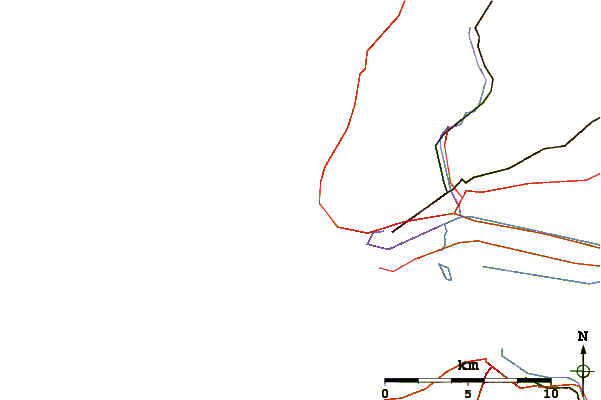 Carreteras y ríos cerca de Sainte Adresse