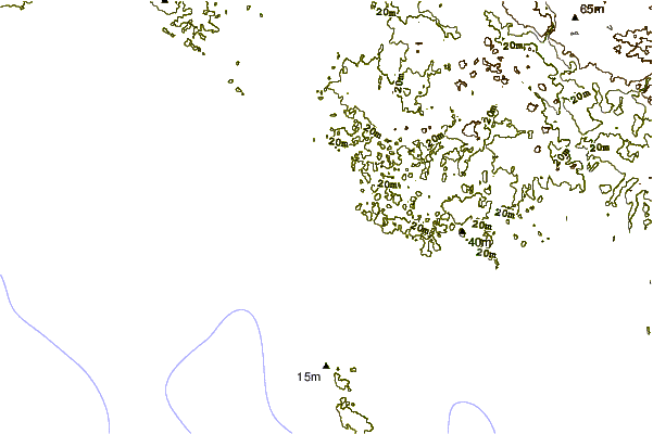 Costa alrededor de Ste Barbe