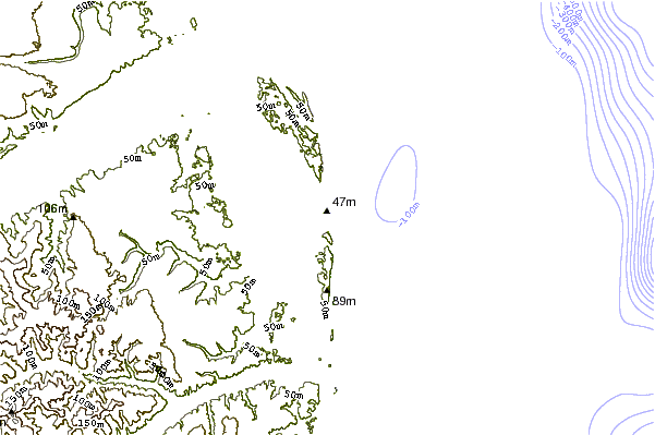 Costa alrededor de Saji