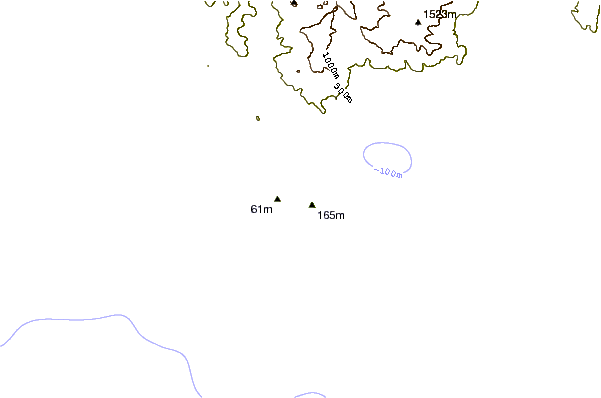 Costa alrededor de San Agostino (Gaeta)