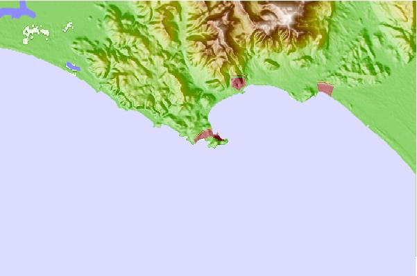 Surf spots cercanos a San Agostino (Gaeta)