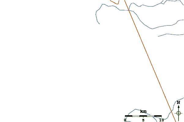 Carreteras y ríos cerca de San Jorge