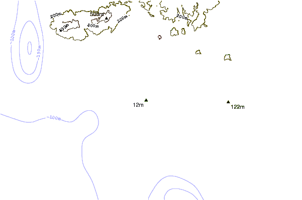 Costa alrededor de Santo Amaro