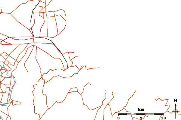 Carreteras y ríos cerca de Scarborough