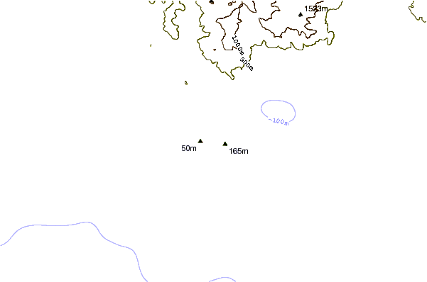 Costa alrededor de Serapo (Gaeta)
