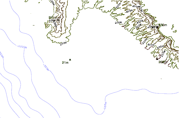 Costa alrededor de Shark Country