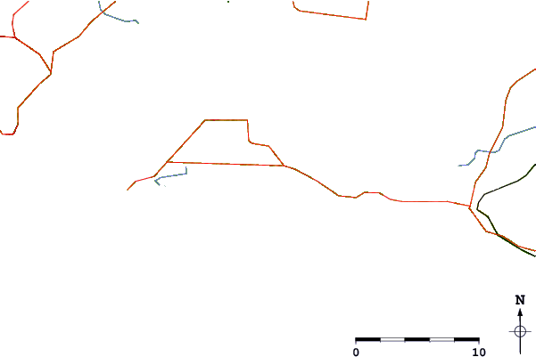 Carreteras y ríos cerca de Smiths Beach
