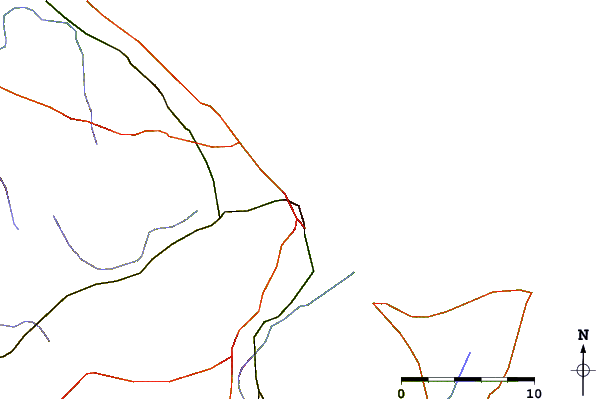 Carreteras y ríos cerca de Sousse Beach Sousse