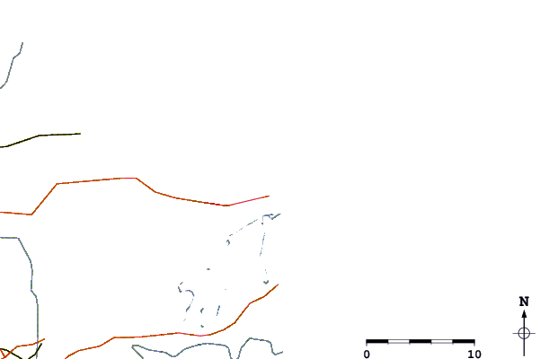 Carreteras y ríos cerca de South Padre Island